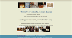 Desktop Screenshot of convertjudaism.org